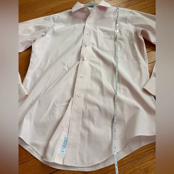 Brooks Brothers Light Pink Men’s Dress Shirt - Picture 5 of 6